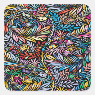 Sticker Carré Fond d'écran Abstrait Motif fond d'écran fond d'éc