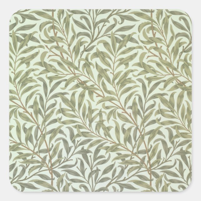 Sticker Carré Fond d'écran 'Willow Bough', 1887 (Devant)