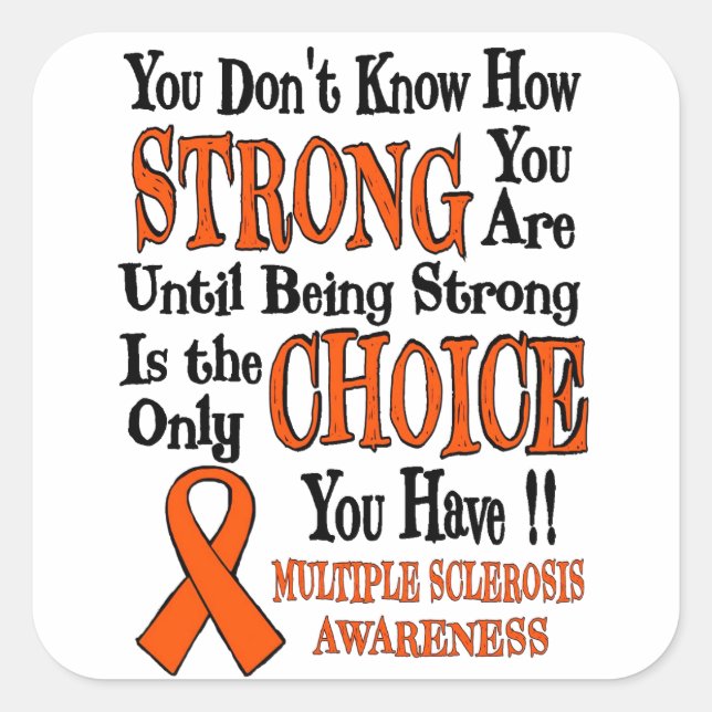 Sticker Carré Forte/Choix...MS (Devant)