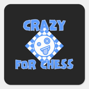 Sticker Carré Fou d'échecs