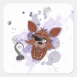 Sticker Carré Foxy fnaf