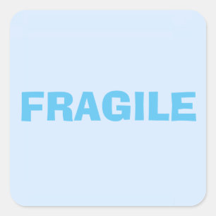 Sticker Carré Fragile