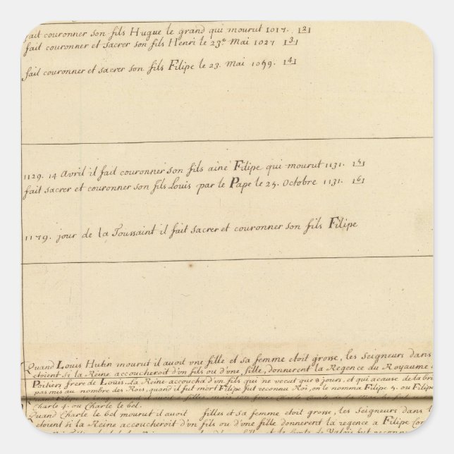 Sticker Carré France 32 (Devant)