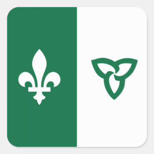 Sticker Carré Franco-Ontarian