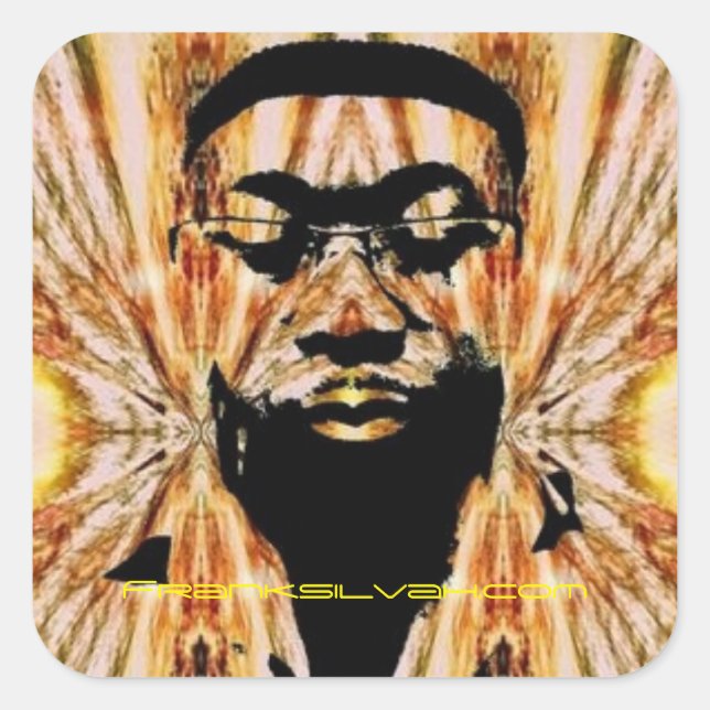 Sticker Carré Frank Silvah UL Edition (autocollant) (Devant)