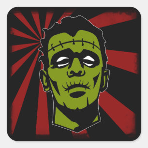 Sticker Carré Frankenstein !