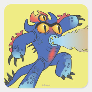 Sticker Carré Fred Flamethrowers