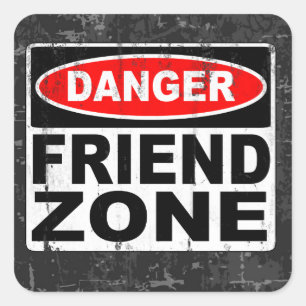 Sticker Carré Friend Zone