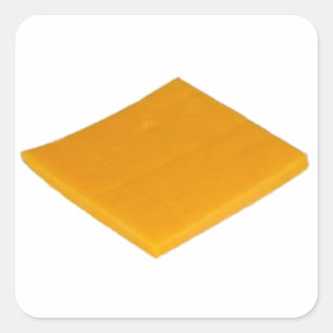 Sticker Carré Fromage de fromage