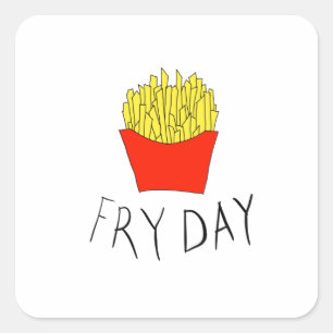 Sticker Carré Fry