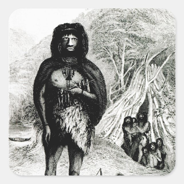 Sticker Carré Fugian (Devant)