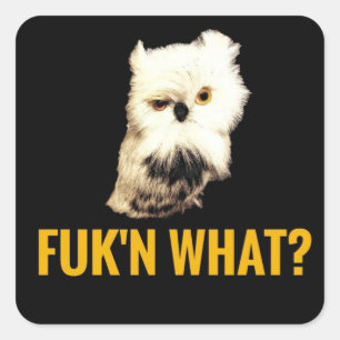 Sticker Carré Fuk'n Quoi ?