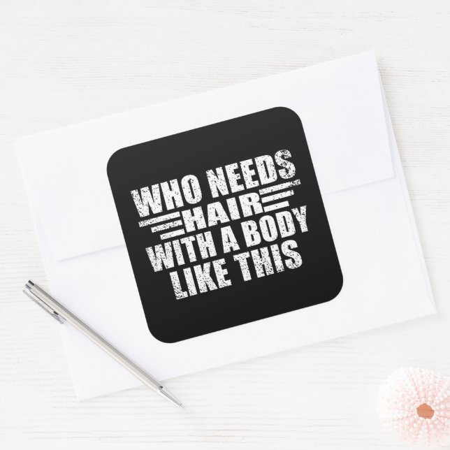 Sticker Carré Funny sarcastique cite humour adulte sarcasme (Enveloppe)
