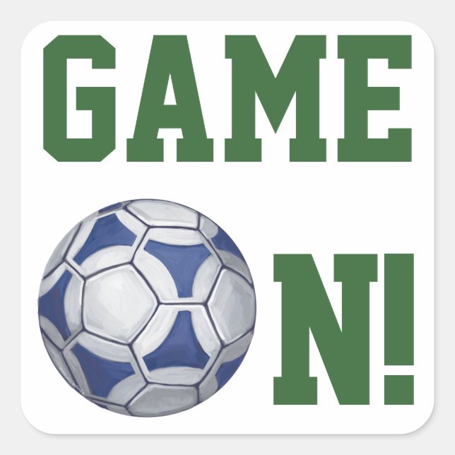 Sticker Carré Futbal (Devant)
