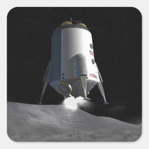 Sticker Carré Futures missions d'exploration spatiale 12