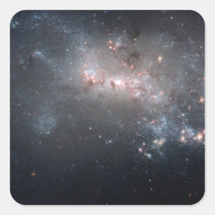 Sticker Carré Galaxie irrégulière naine NGC 4449 de Magellanic