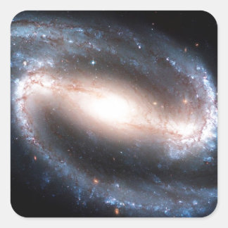 Sticker Carré Galaxie spirale majestueuse Imprimer Voie Lactée A