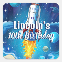 Galaxy Astronaut Navette spatiale Rocketship Anniv