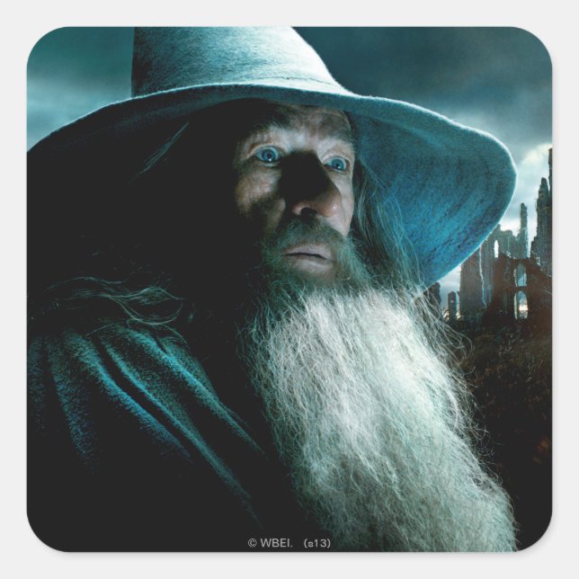 Sticker Carré Gandalf à Dol Guldur (Devant)