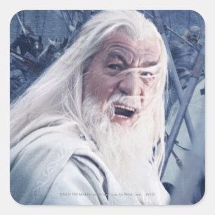 Sticker Carré GANDALF™ dans la bataille