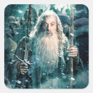 Sticker Carré Gandalf le gris