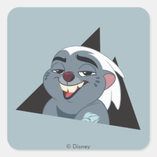 Sticker Carré Garde de Lion  Bunga Character Art
