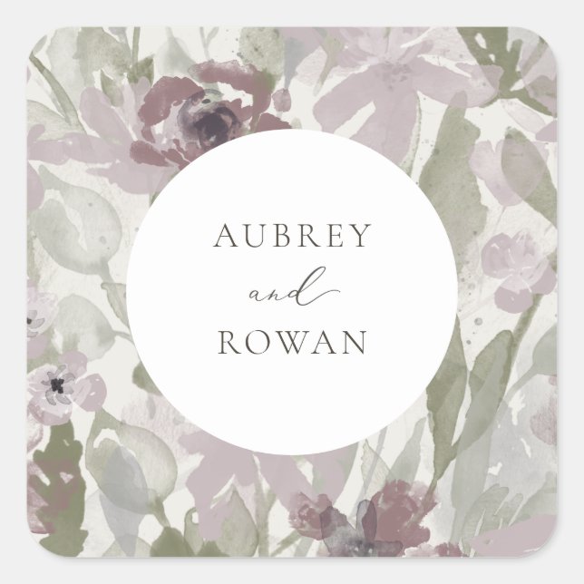 Sticker Carré Garden Floury (Devant)