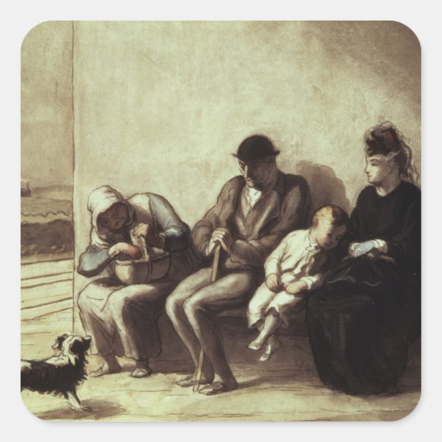 Sticker Carré Gare de Wayside (Devant)