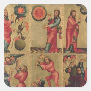 Sticker Carré Gauche du haut autel de St Peter