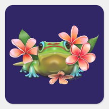 Gecko à la Plumeria
