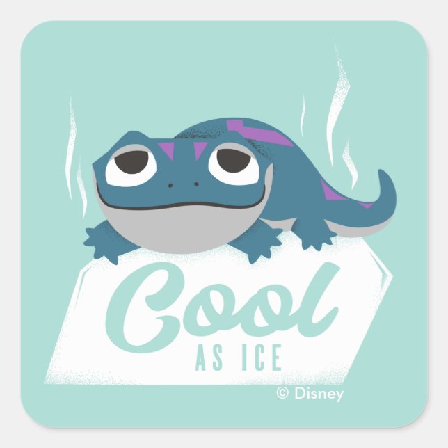 Sticker Carré Gelé 2| Bruni Cool de glace (Devant)