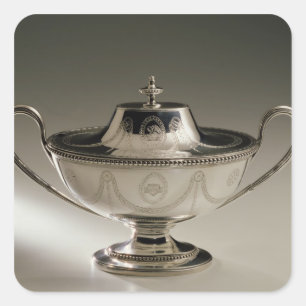 Sticker Carré George III tureen sauce et couverture