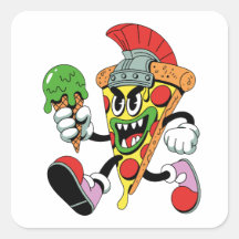 Gladiator Pizza Slice Italien Brainrot