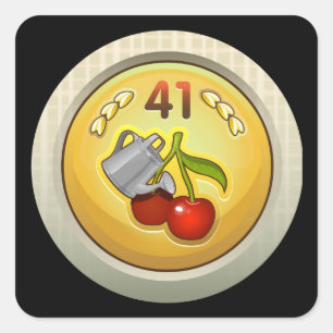 Sticker Carré Glitch Achievement super soaker