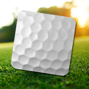 Sticker Carré Golf Ball Texture