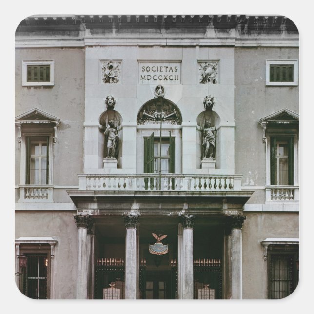 Sticker Carré Gran Teatro La Fenice (Devant)