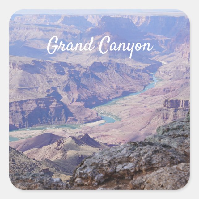Sticker Carré Grand Canyon (Devant)