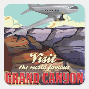 Sticker Carré Grand Canyon