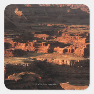Sticker Carré Grand Canyon National Park, Arizona