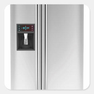 Sticker Carré Grand frigo