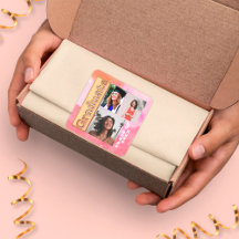 Gras 2024 Gold Rose Orange Multi Photo Graduate