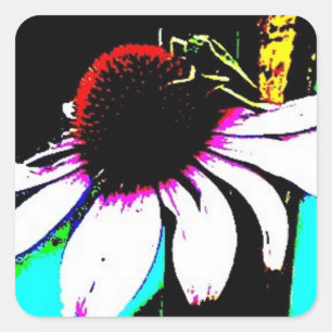 Sticker Carré Grasshopper