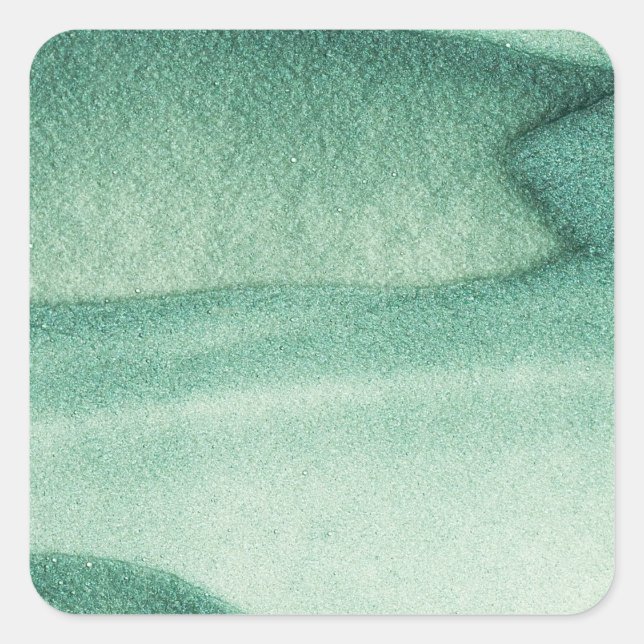 Sticker Carré Green Sand  (Devant)