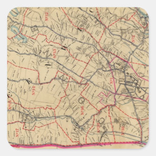 Sticker Carré Greenwich, New York