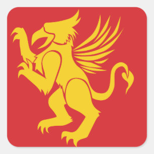 Sticker Carré Griffon