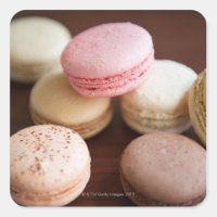 Gros plan des Macarons