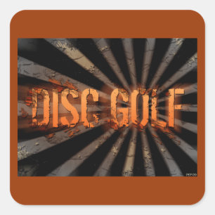 Sticker Carré Grunge Explosion