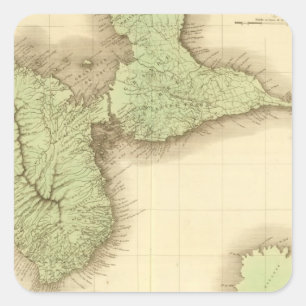 Sticker Carré Guadeloupe