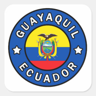 Sticker Carré Guayaquil Equateur