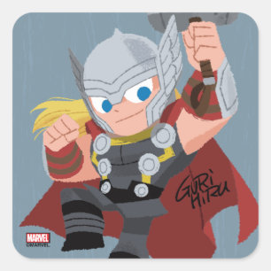 Sticker Carré Guri Hiru Thor